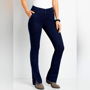 Split leg trouser jeans by Maurices. 8.